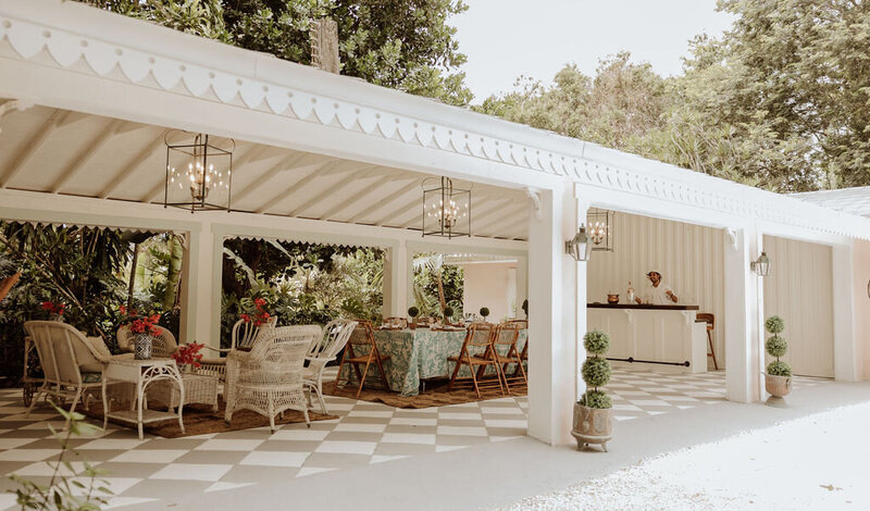 Carriage house & Garden Pavilion