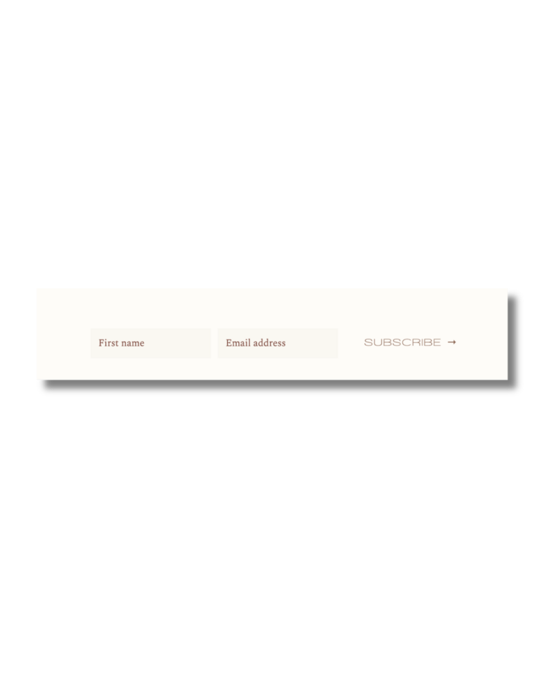 Flodesk opt-in forms Wahiba Wonders 1