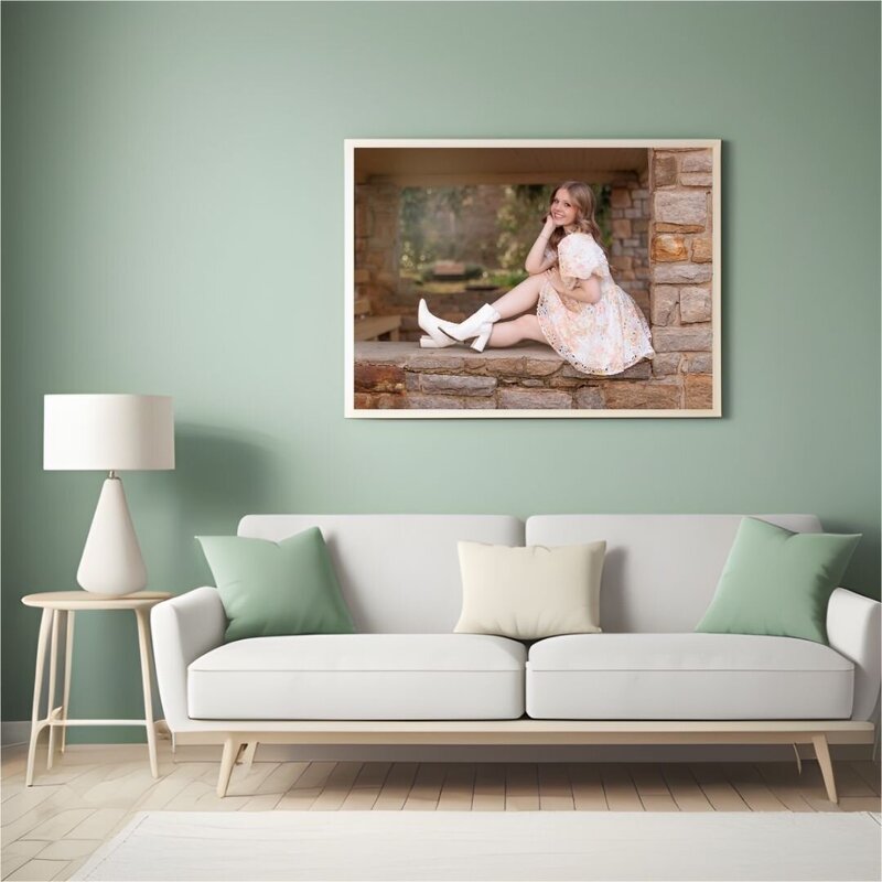 High School Senior Portraits to display in your house.