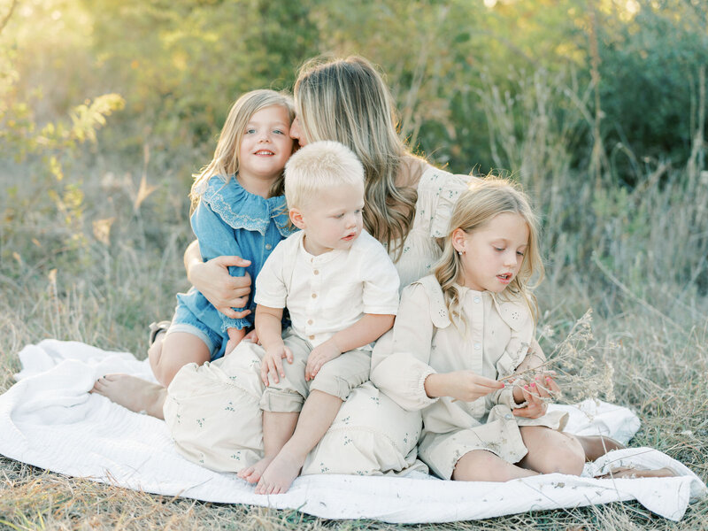 Newborn photography in Lake Highlands. 