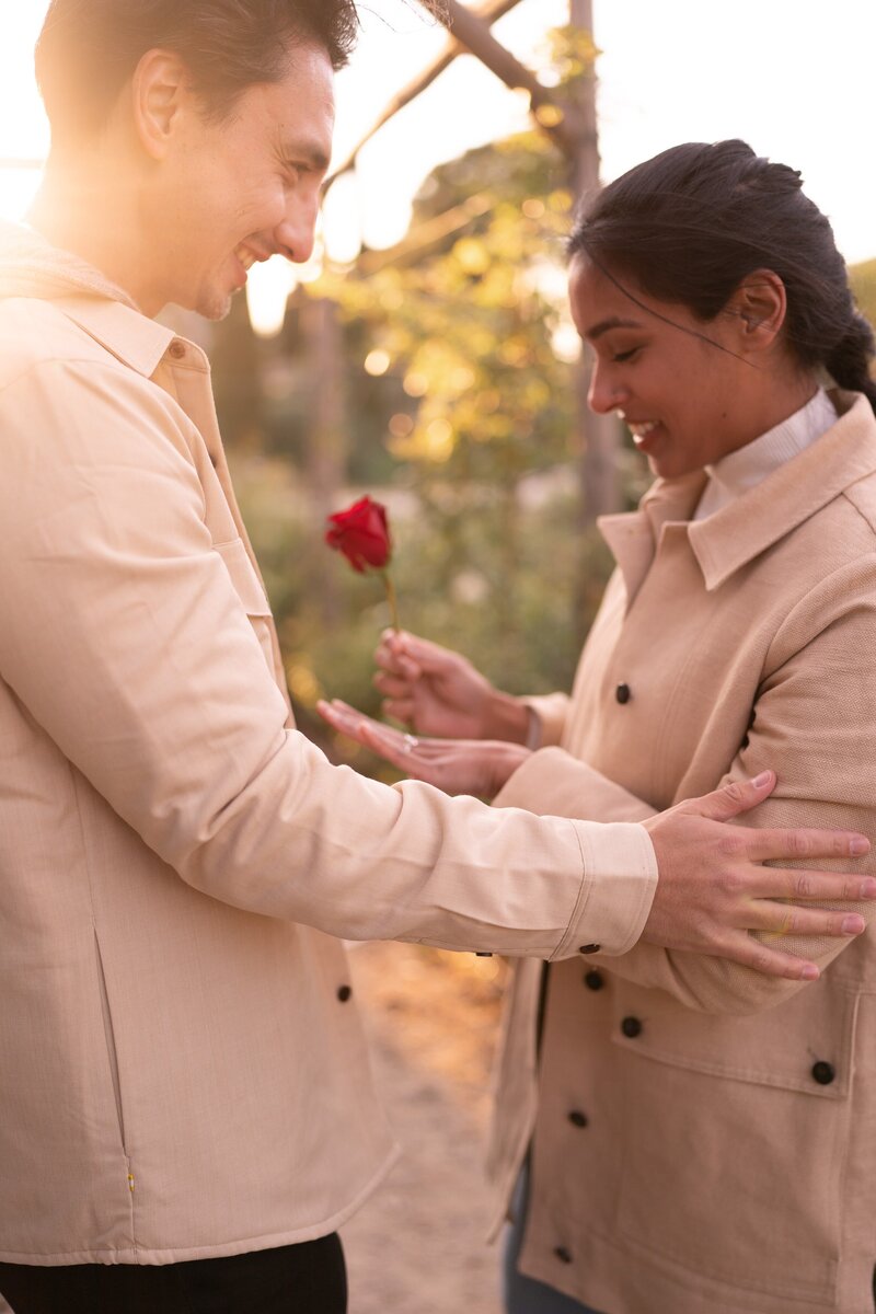 Bastide de Marie Provence Engagement Couple Photo shoot