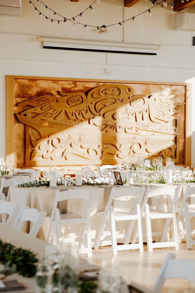 Wedding Reception at UBC Boathouse in Richmond, BC