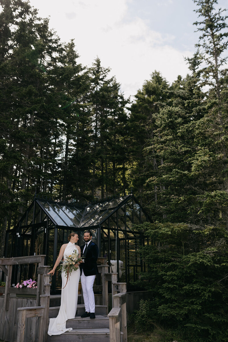 Wedding Ceremony First Kiss