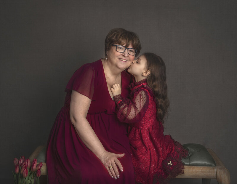 "Grandma and Me Generational Portrait | Ottawa Family Photography"