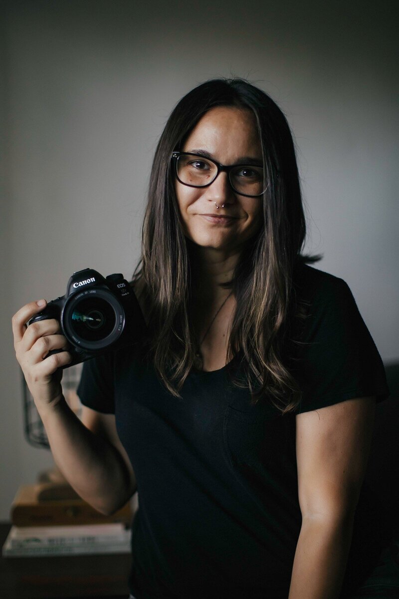 Portrait of Stephanie from Tiny House Photo Food Photography in Florida and beyond