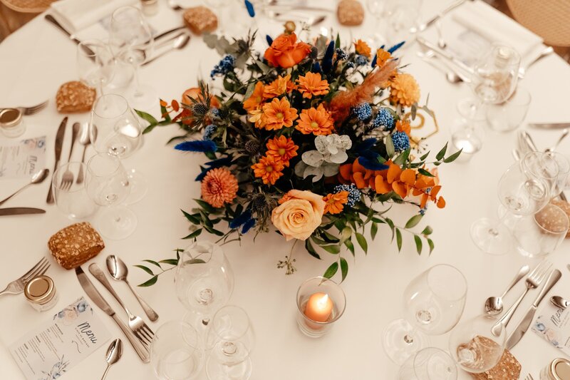 centre-de-table-elegant-et-colore