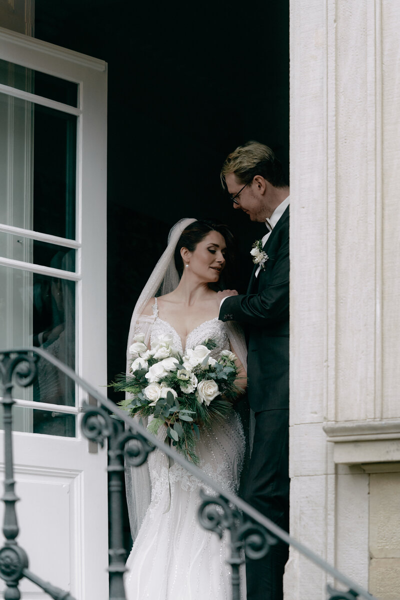 Ceremony Setting at a Destination Wedding in Germany