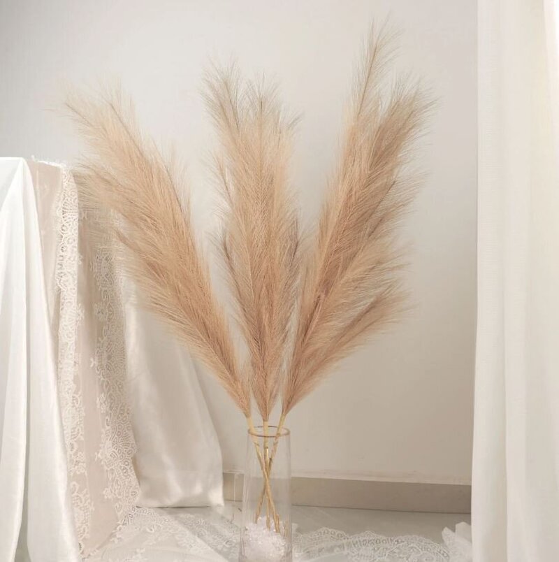 Faux pamaps taupe-Rori Ranch Rentals
