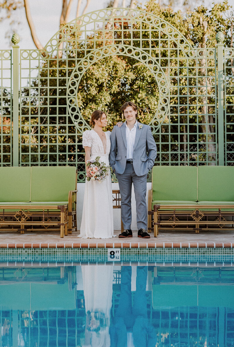 Inn Rancho Santa Fe Chic Garden Wedding