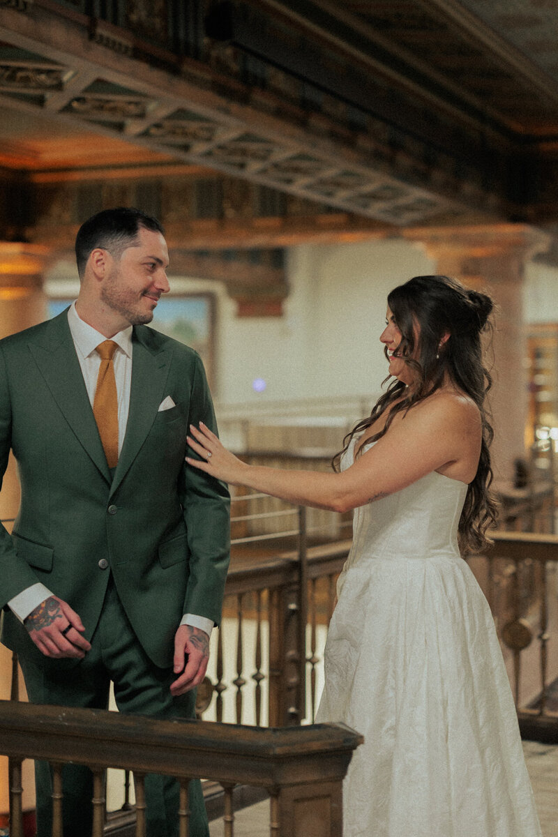 Taylor + Justin wedding at The Treasury, photo 6