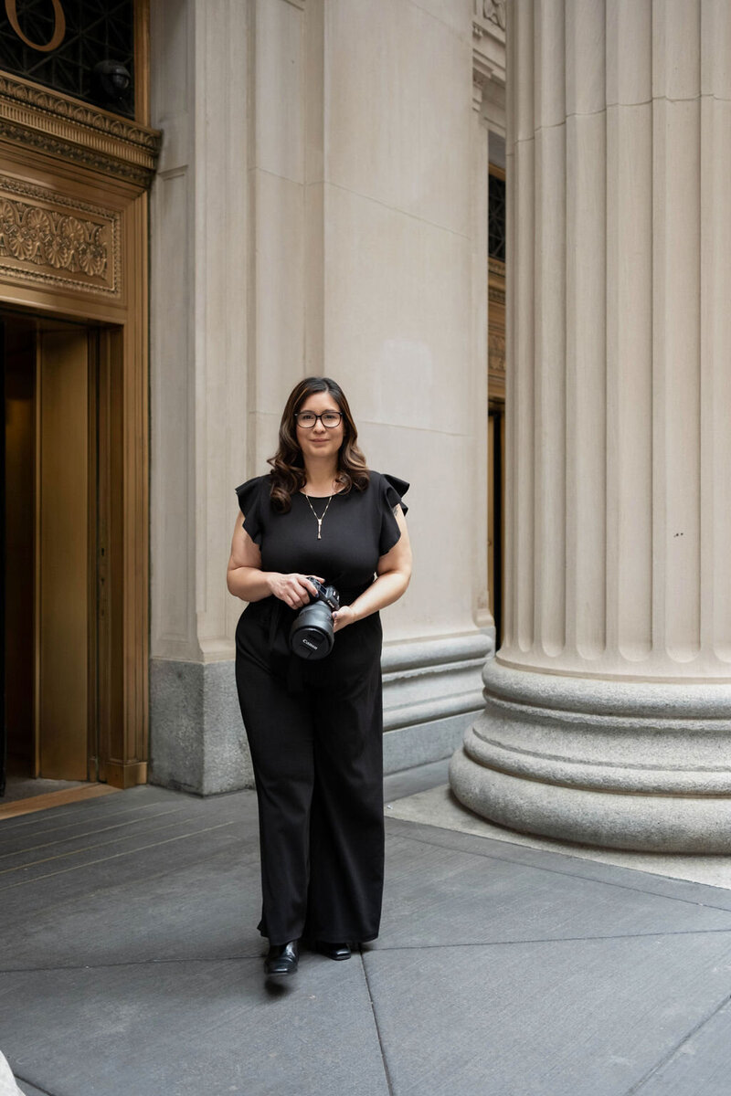 Portrait of Winterlyn Stebner, lead photographer at Winterlyn Photography