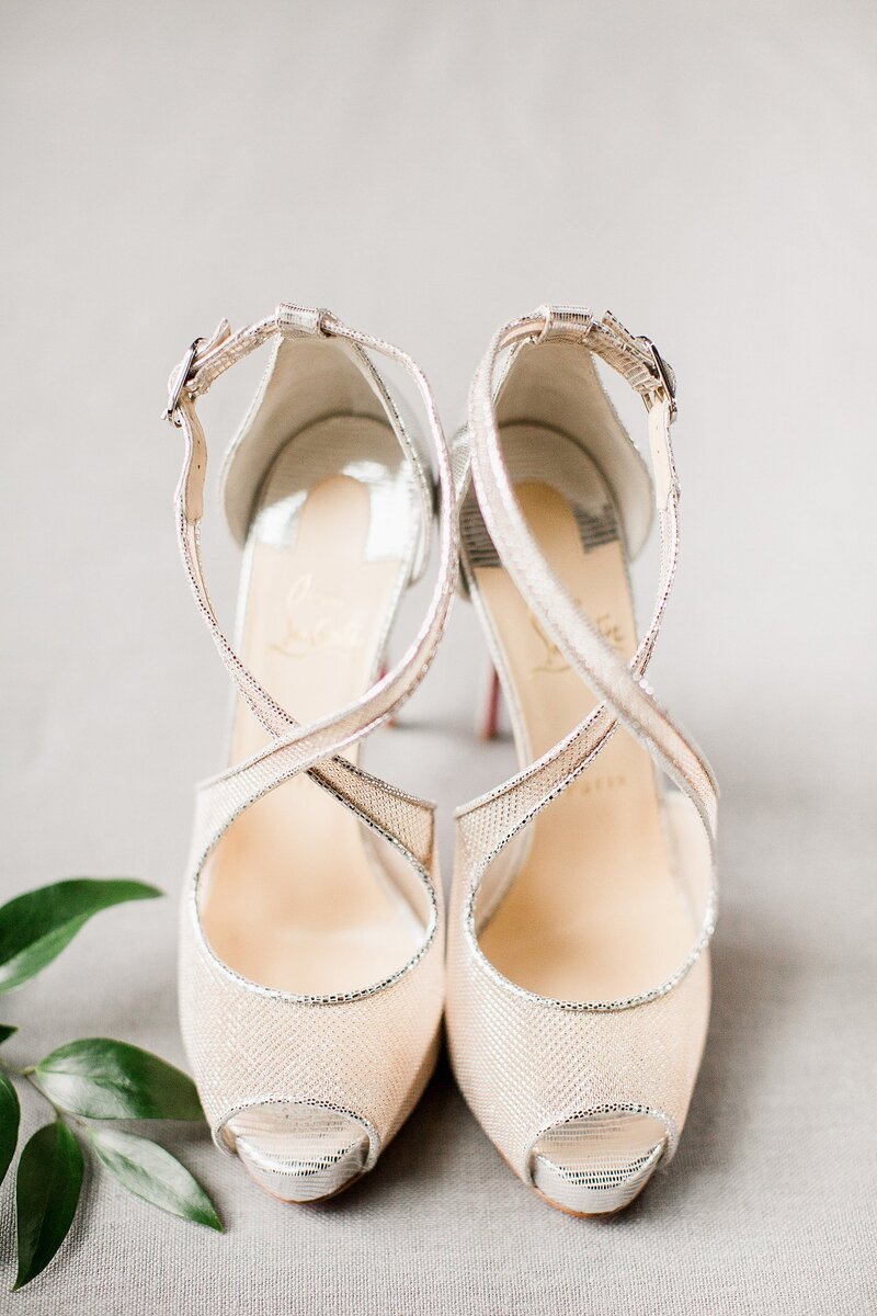 bridal shoes by Knoxville Wedding Photographer, Amanda May Photos