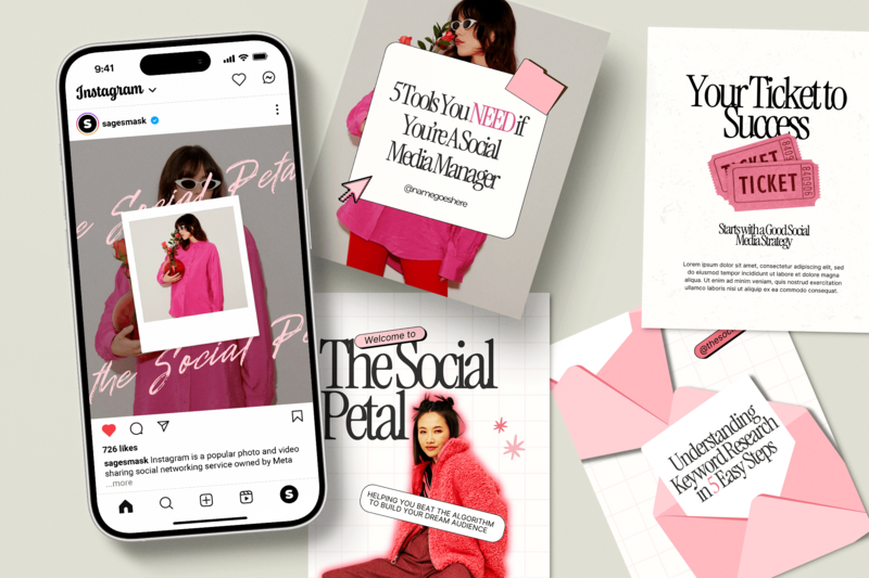 Pink Instagram Mockup-min