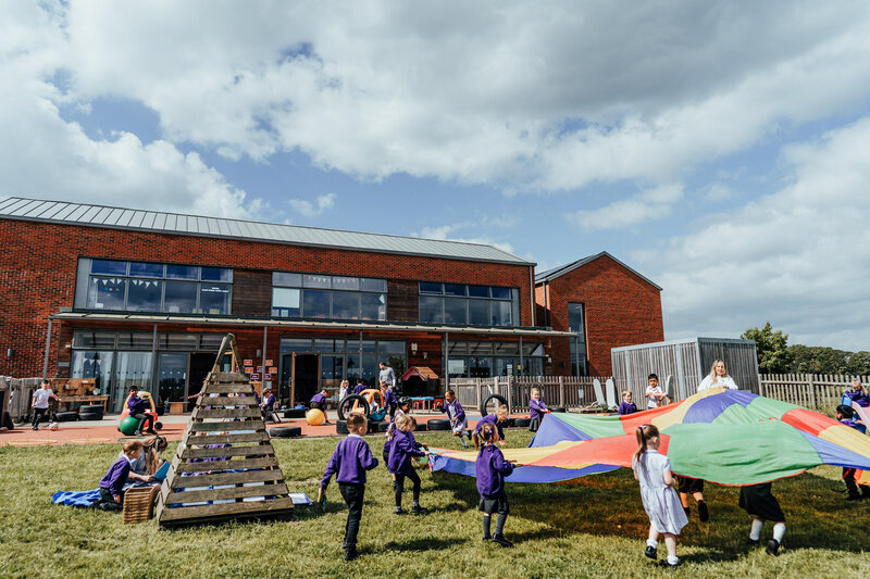 Outside view  of the Cambridge Primary School