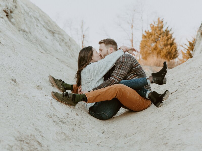 white cliffs of conoy engagement session