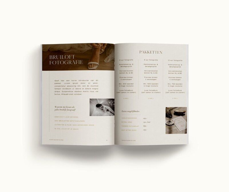 Canva brochure template Silk Skye 7