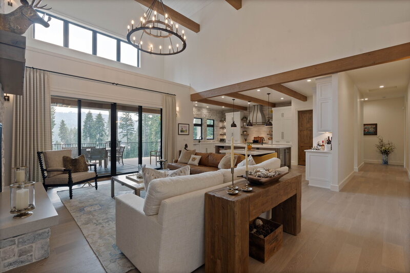 Mica View Estates new construction project designed by Hayden Idaho interior designer Sarro Design.