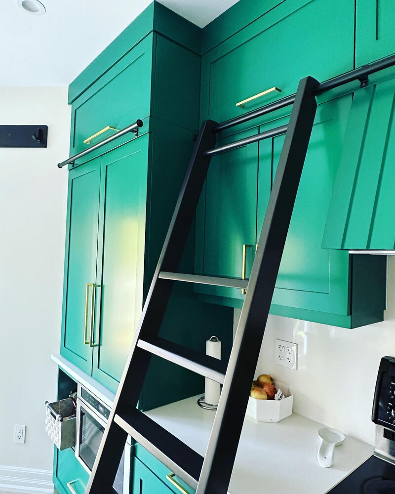 Emerald Green with Envy Kitchen Renovation Interior Design (21)