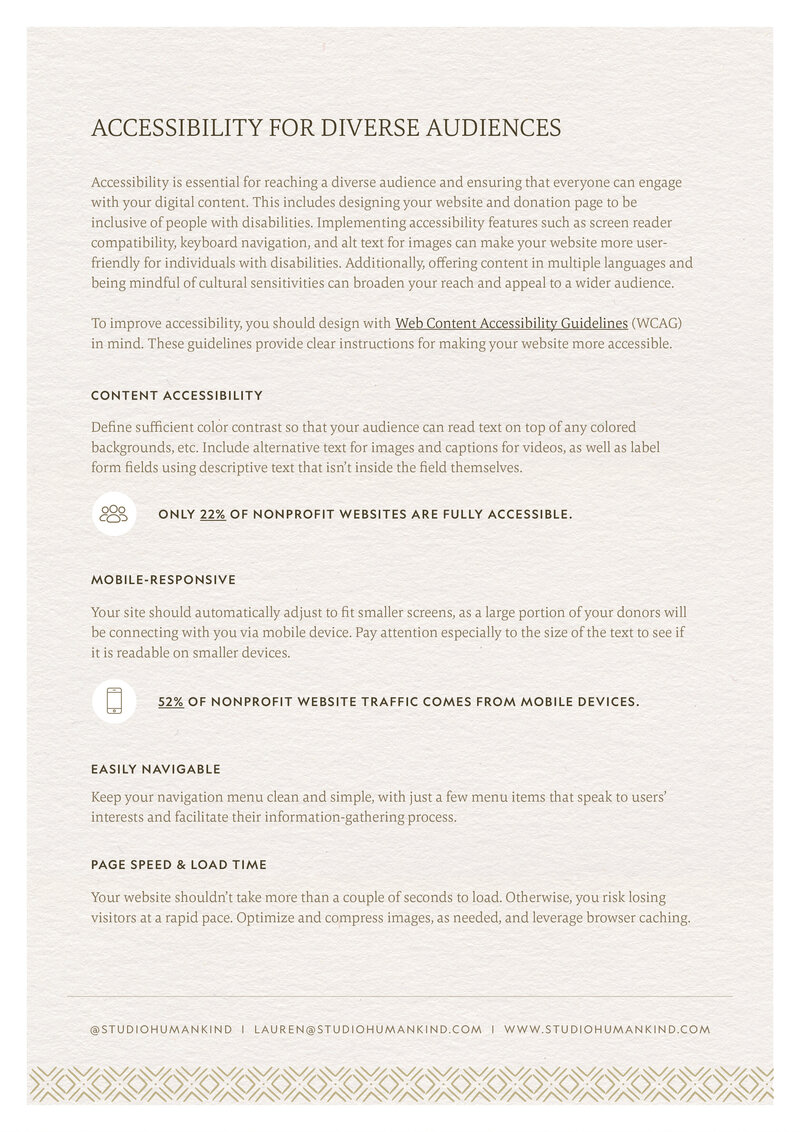 Humankind | Nonprofit Website Templates & Design