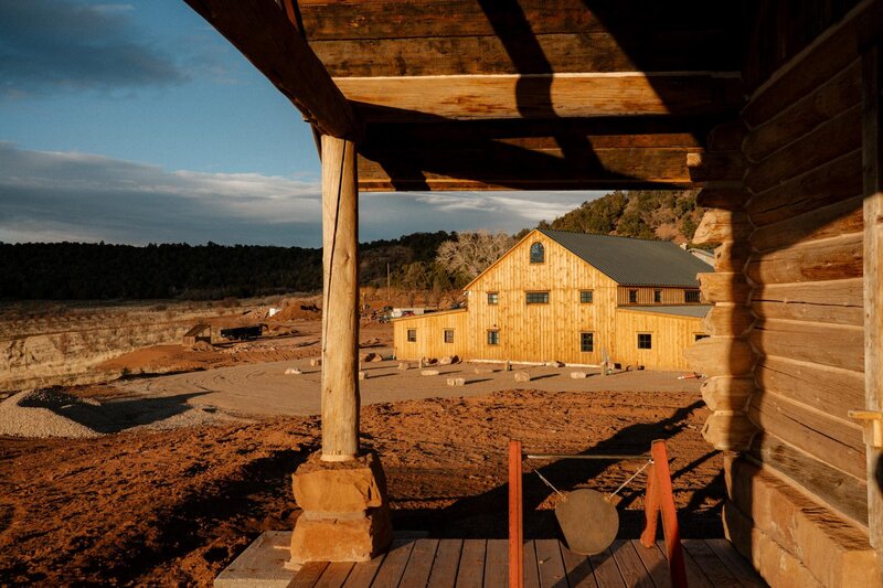 Reclaimed Barn & Log Cabin | Canyonland Ranch Compound