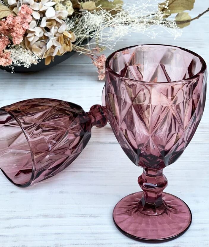 Mila goblet rose 1-Rori Ranch Rentals