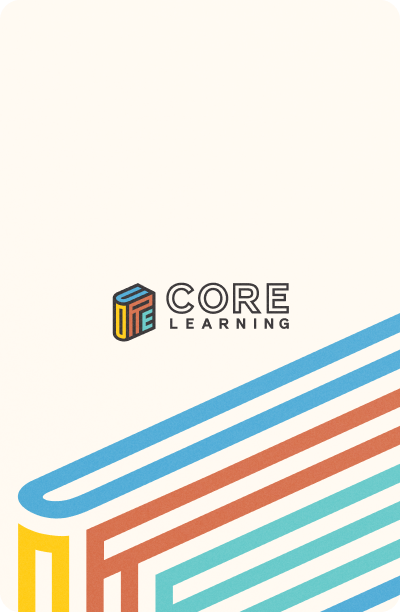 Brand Designer Kanacia James - CORE Learning Brand Redesign