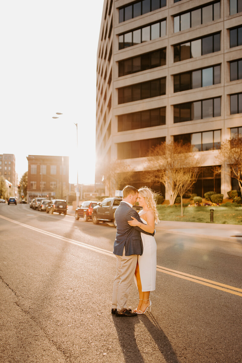 simple, elegant elopement in downtown richmond virginia