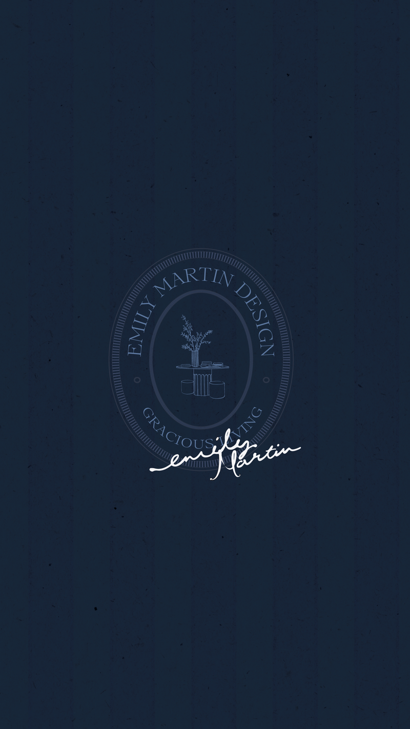 Brand design for an interior designer showing creative brand strategist design work