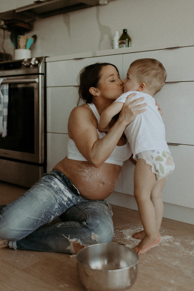 Olympia In Home Maternity Lifestyle Session