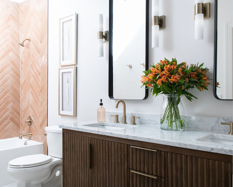 a bright and airy bathroom