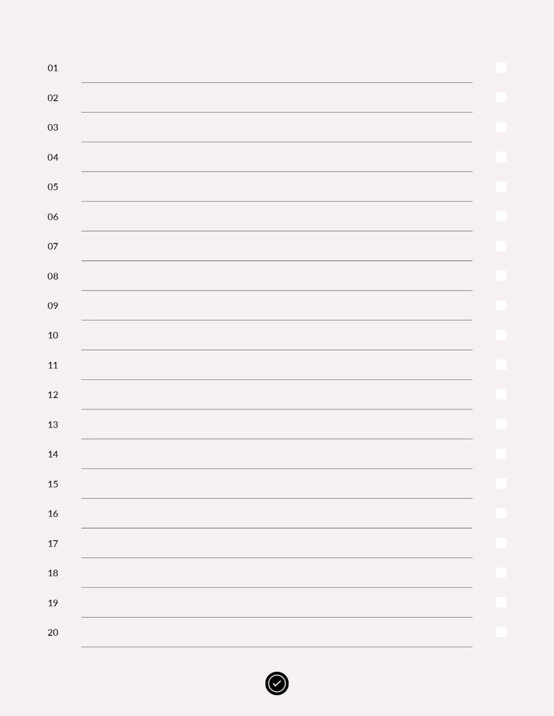 Notebook No 10 Digital Planner by Click 2 Plan-7