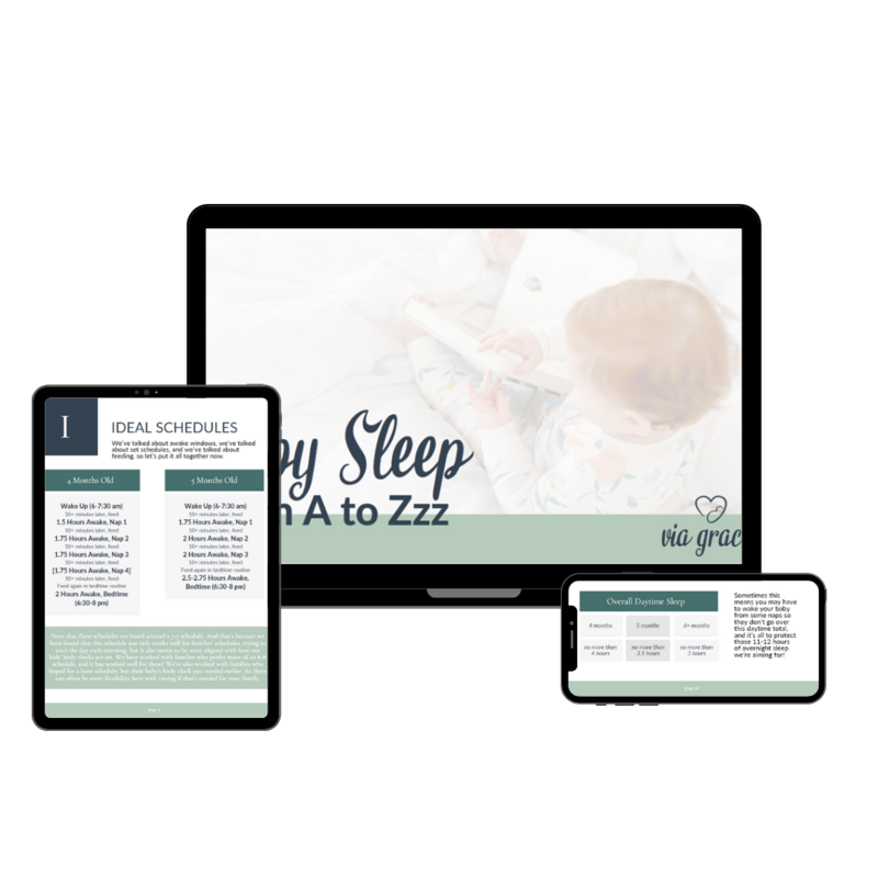 Learn  About Baby Sleep - Via Graces