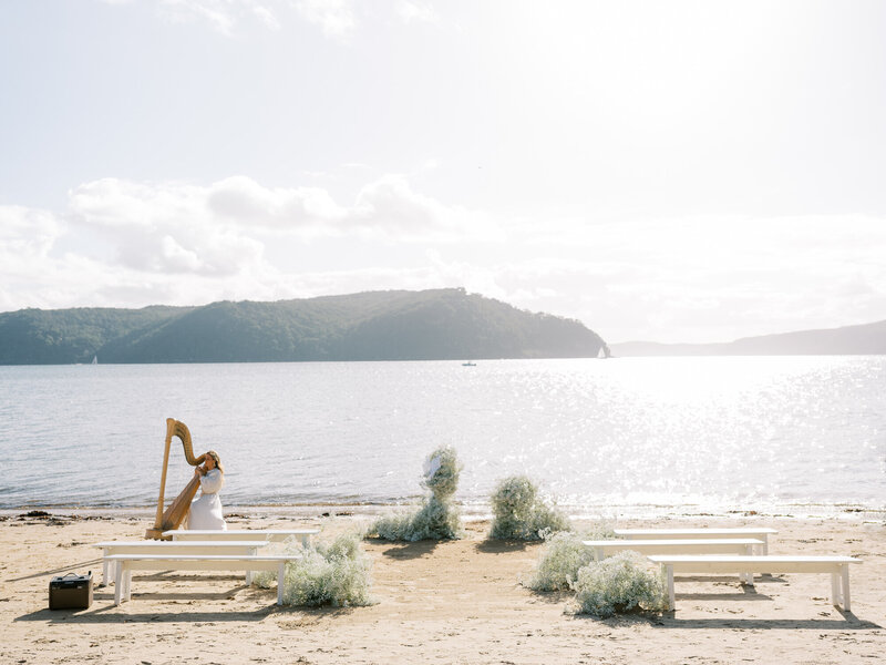 The Dunes Palm Beach Sydney Beach Wedding Venue by Timeless Film Destination Wedding Photographer Sheri McMahon-32