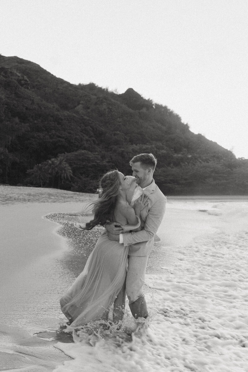 Tunnels Beach Kauai Elopement-219