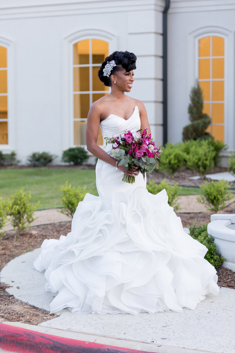 Swank Soiree Dallas Wedding Planner JacqueRae & Rashard - Bride