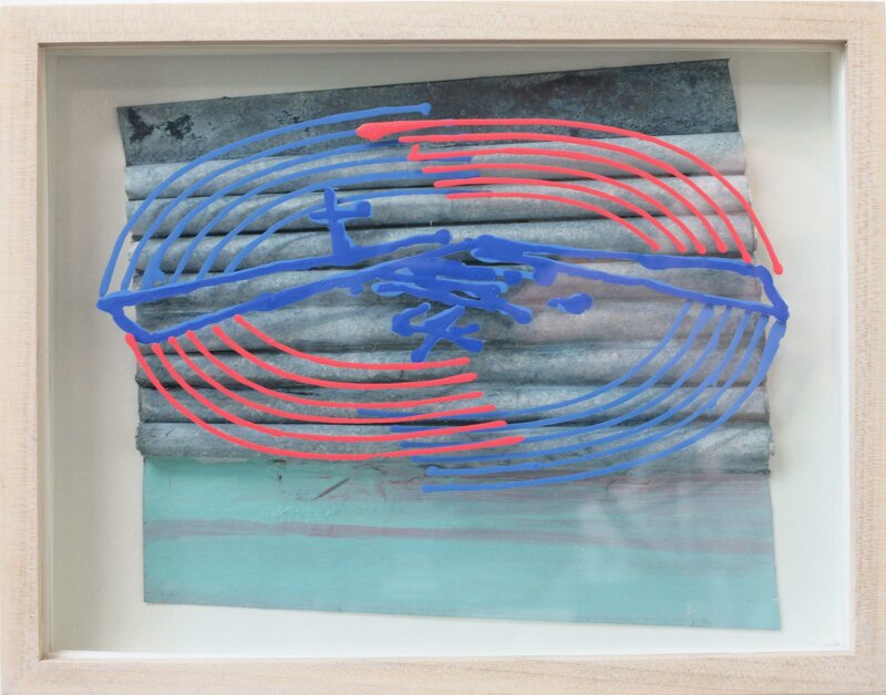 Chack-Chacking Choppers 2 - oil on glass & paper - 2021_3418_11zon