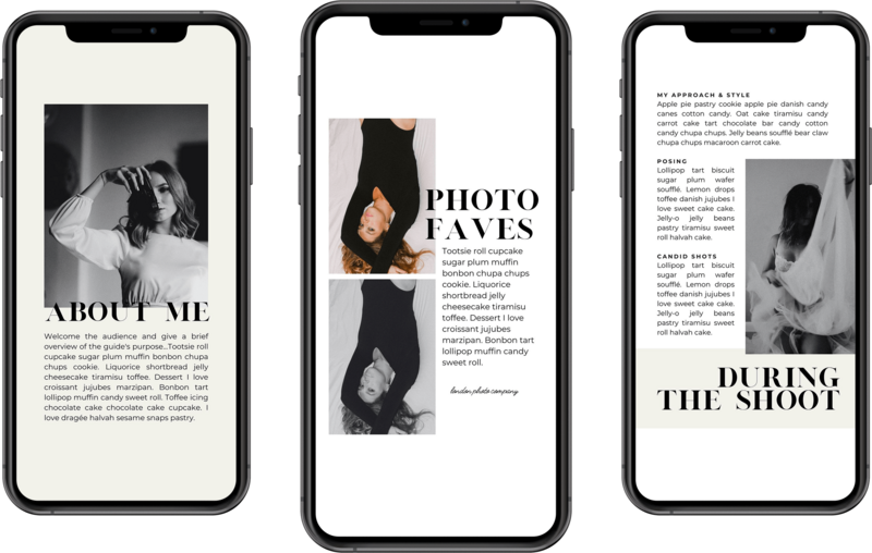 Photography business Instagram templates