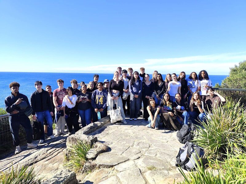 group at dee why to manly walk