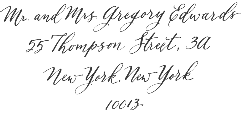 Magnolia Calligraphy Style- Charcoal Gray
