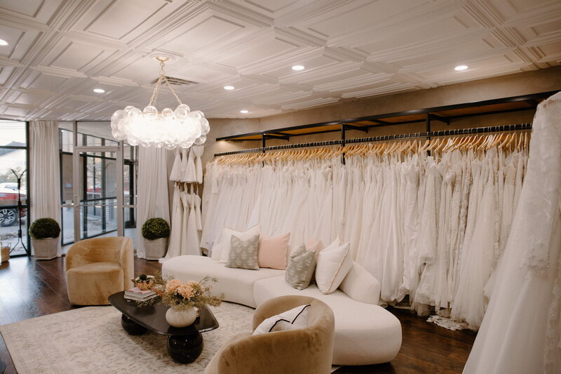 Veil Display Racks Bridal Designers | Exclusive Arkansas Wedding Gowns