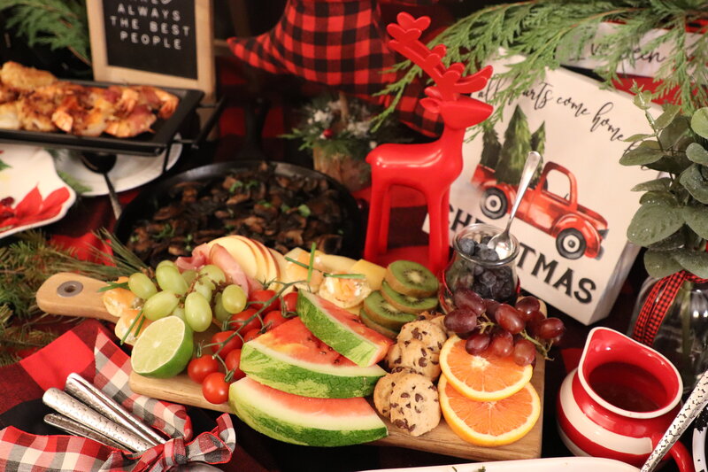 christmas party buffet style pearl ivy events new york  event planner