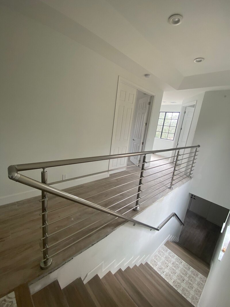 Modern Glass & Aluminum Railings in Boca Raton, South Florida
