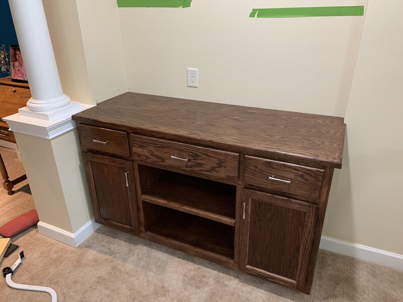 Wood Buffet Restoration