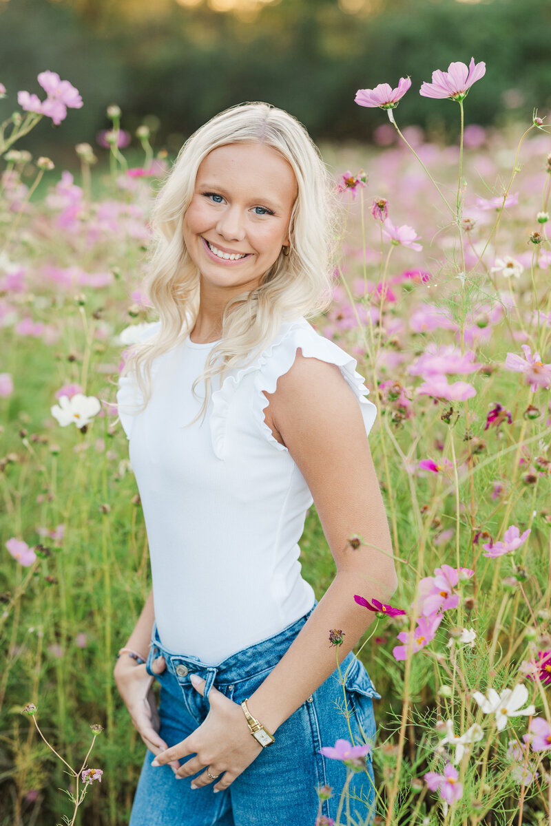 high-school-senior-girl-on-football-field
