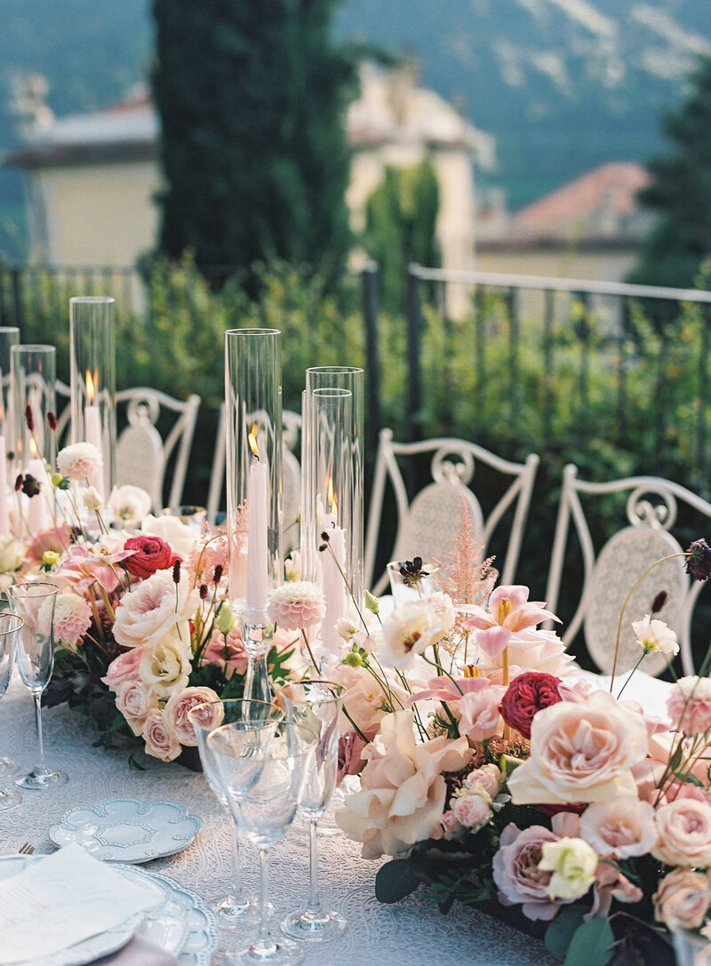 Lake Como Wedding Reception at Villa Del Balbianello
