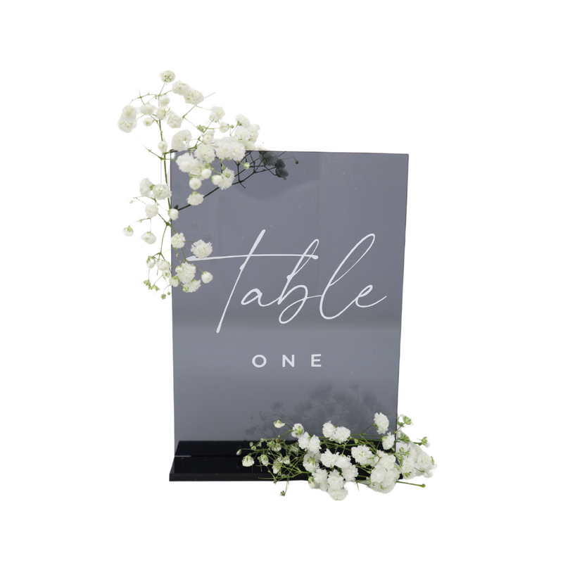 ASH Black Table Numbers