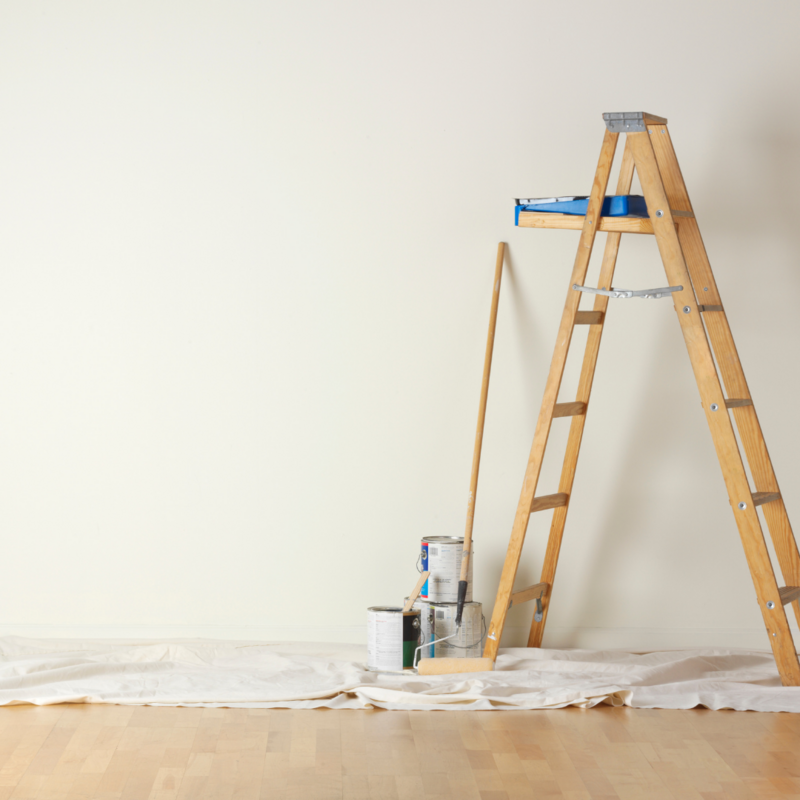 painting ladder