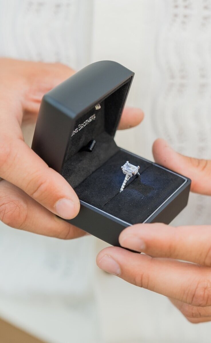 Big Island proposal packages wedding ring shot