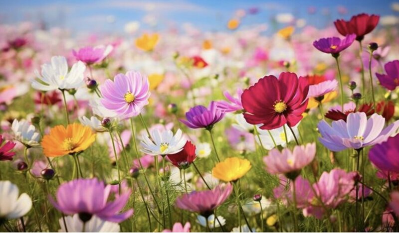 spring scene