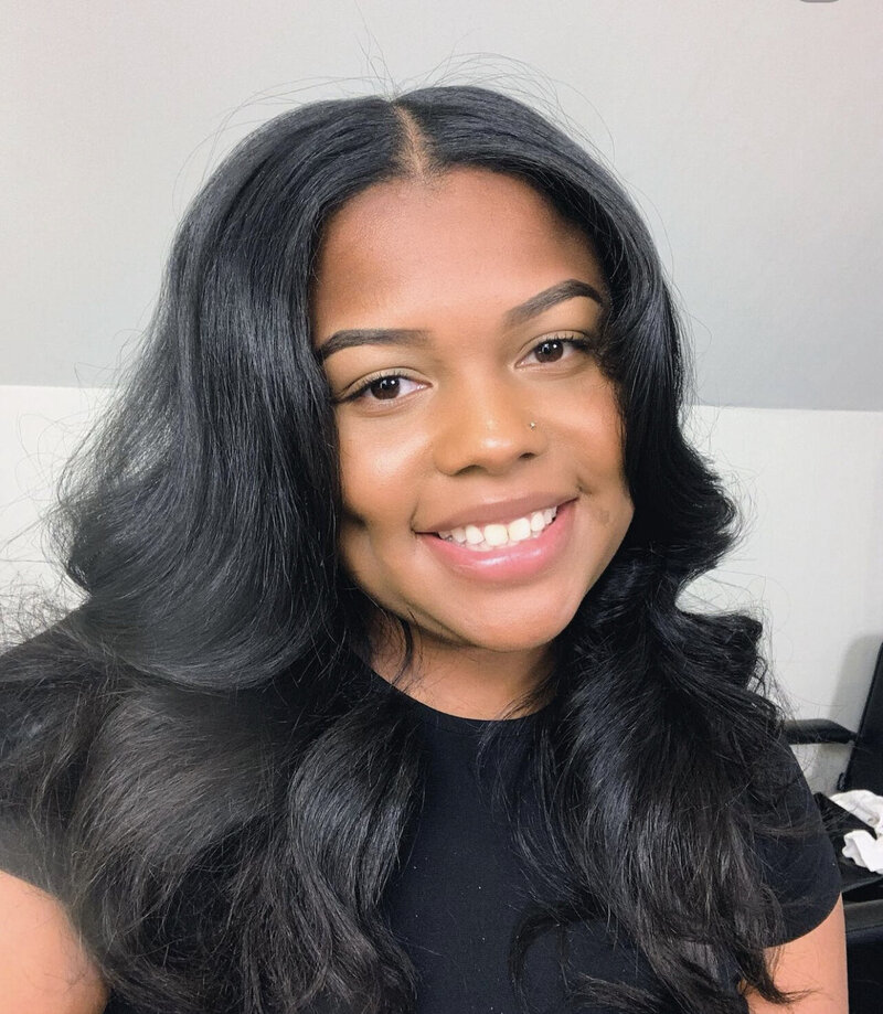 Black Woman Smiling